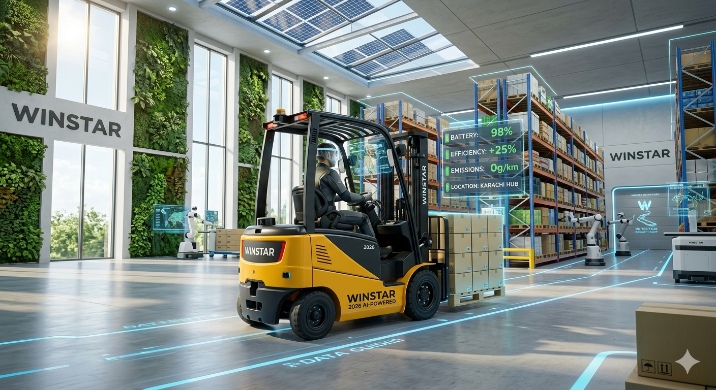 Material Handling 2026: The Era of AI-Driven Efficiency and Green Logistics